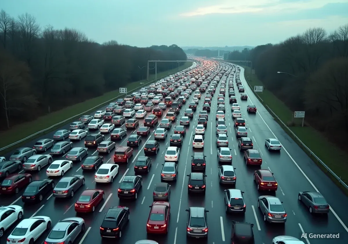 A8 : Un bouchon de 14 km perturbe le trafic entre Antibes et Nice