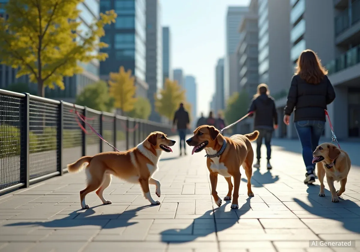 Espaces canins à Nice : un débat sur la taille et l'emplacement