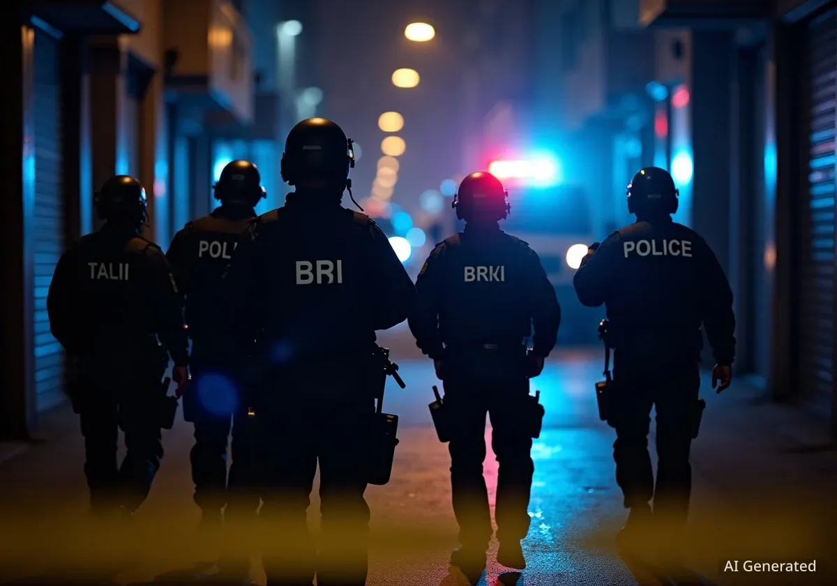 Un commando armé démantelé près de Nice par la BRI