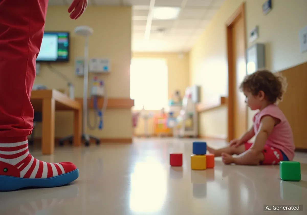 Le rire comme remède à l'hôpital Lenval de Nice