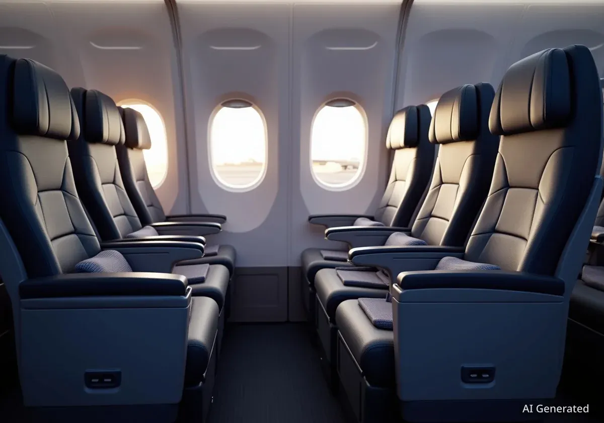 Emirates lance son A380 rénové avec une nouvelle classe à Nice