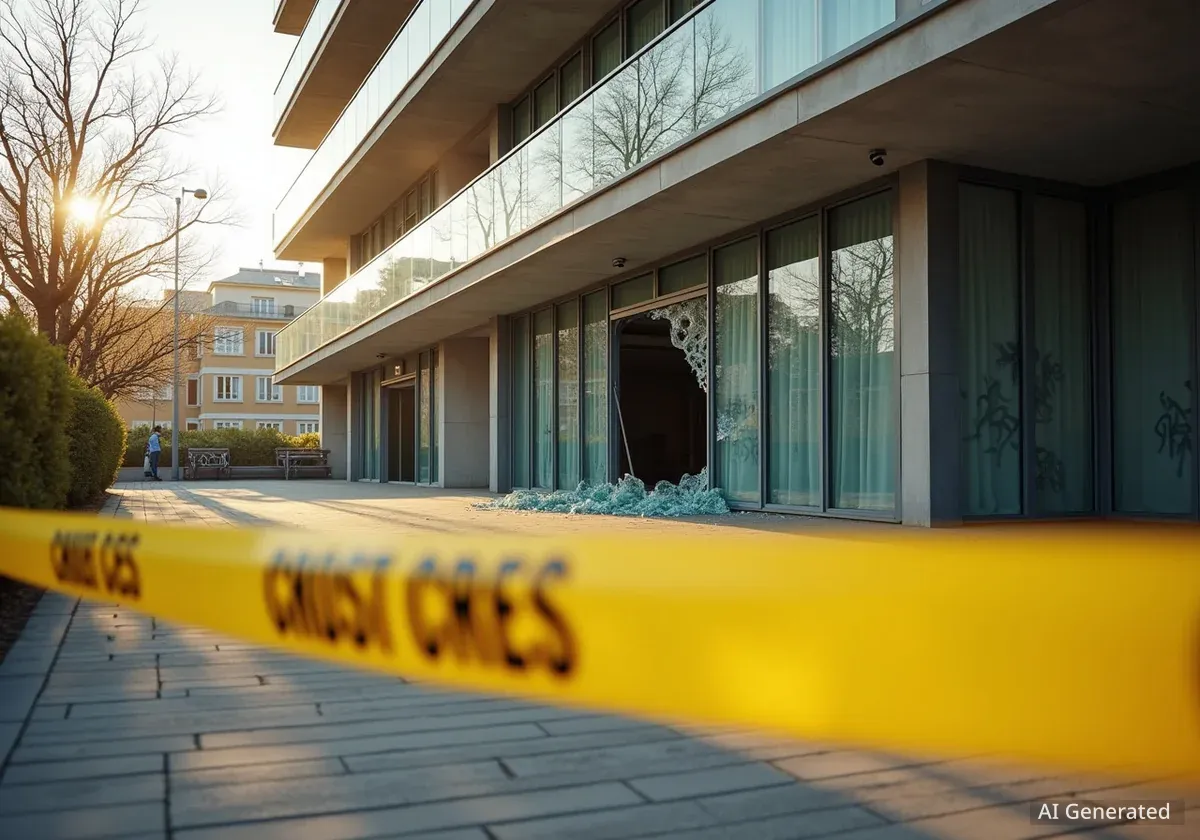 Un immeuble neuf vandalisé à deux reprises à Nice Saint-Roch
