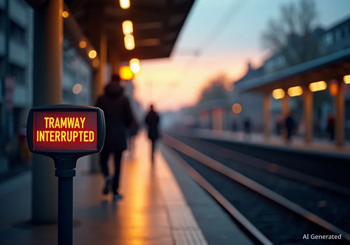 Nice : Perturbations sur les lignes de tramway 2, 3 et B ce lundi soir