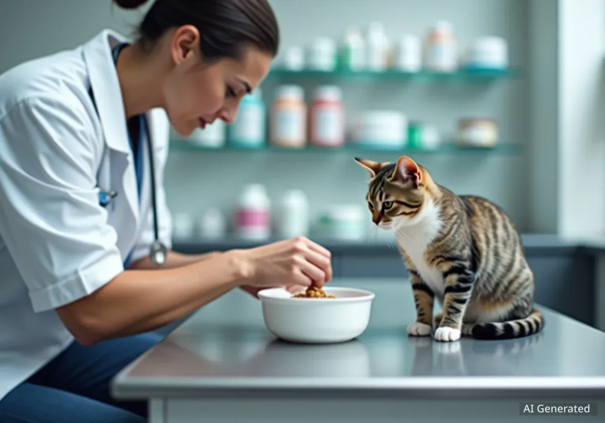 Virbac lance une croquette-médicament pour chats en France