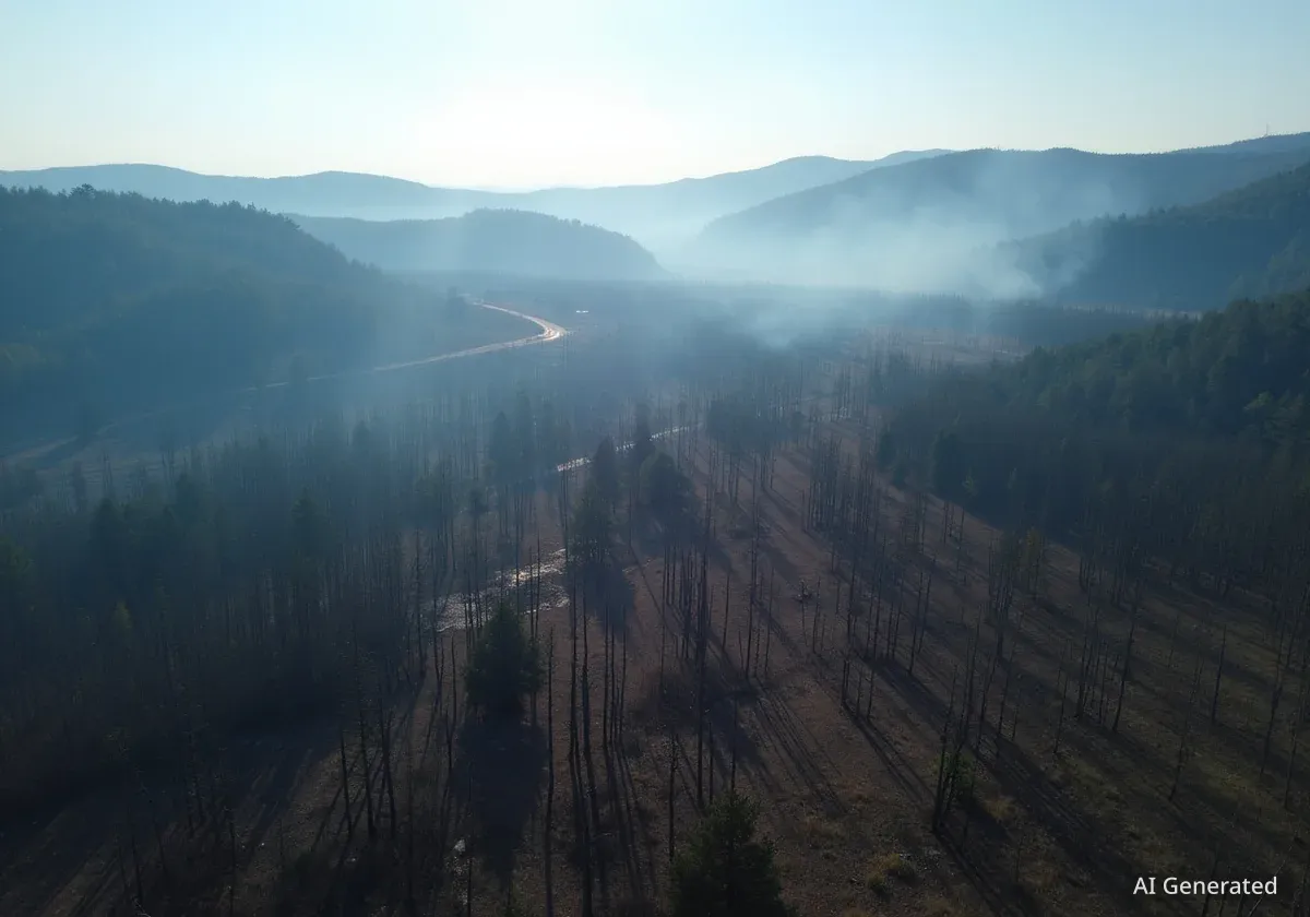 Incendie maîtrisé à Puget-Rostang : 15 hectares parcourus