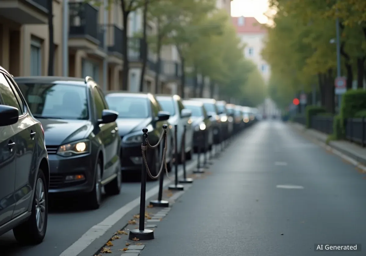 Nice : Des places de parking privatisées à Cimiez divisent le voisinage