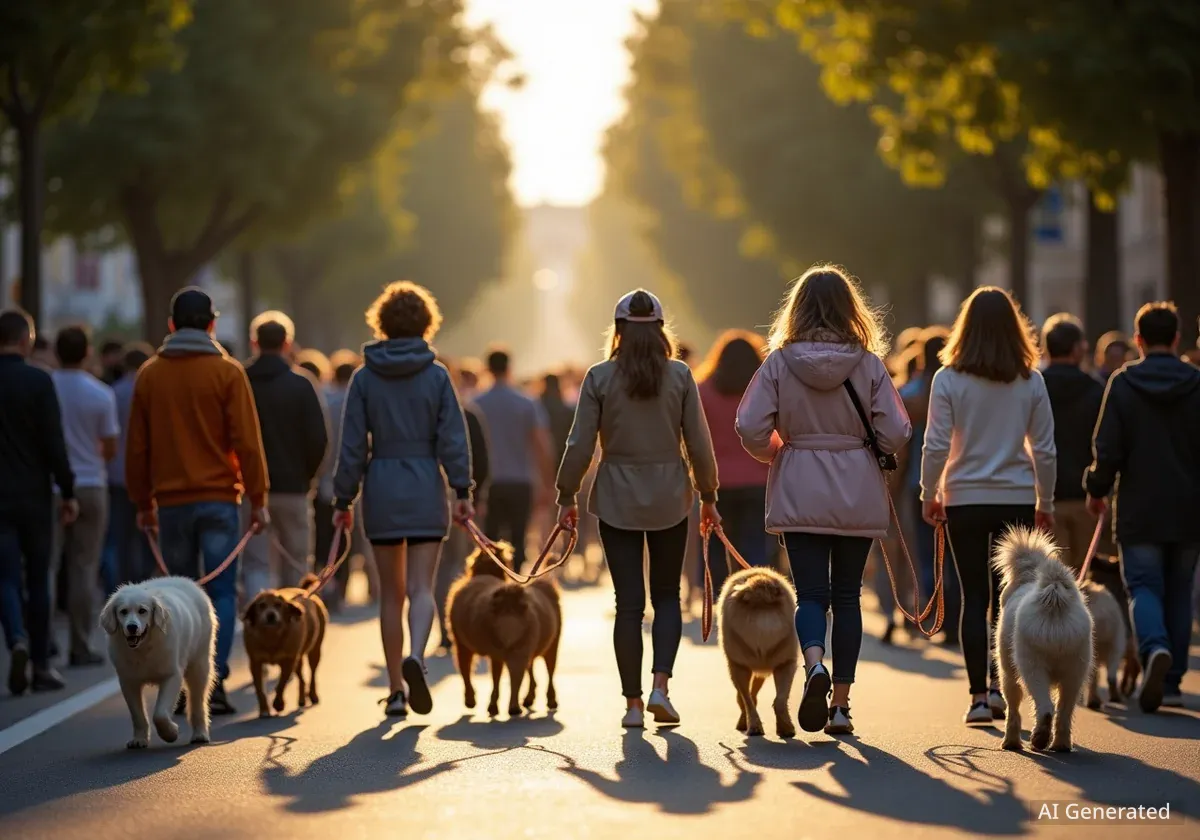 Cagnes-sur-Mer organise sa première marche pour les animaux