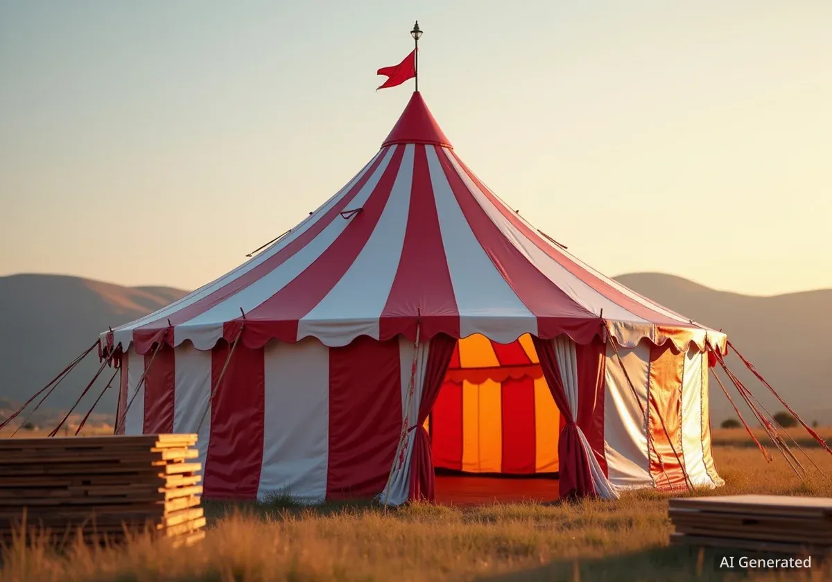 À Aubagne, la famille Dumas fait vivre la magie du cirque