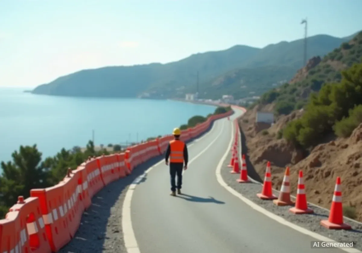 Moyenne Corniche : reprise des travaux avec de nouvelles règles