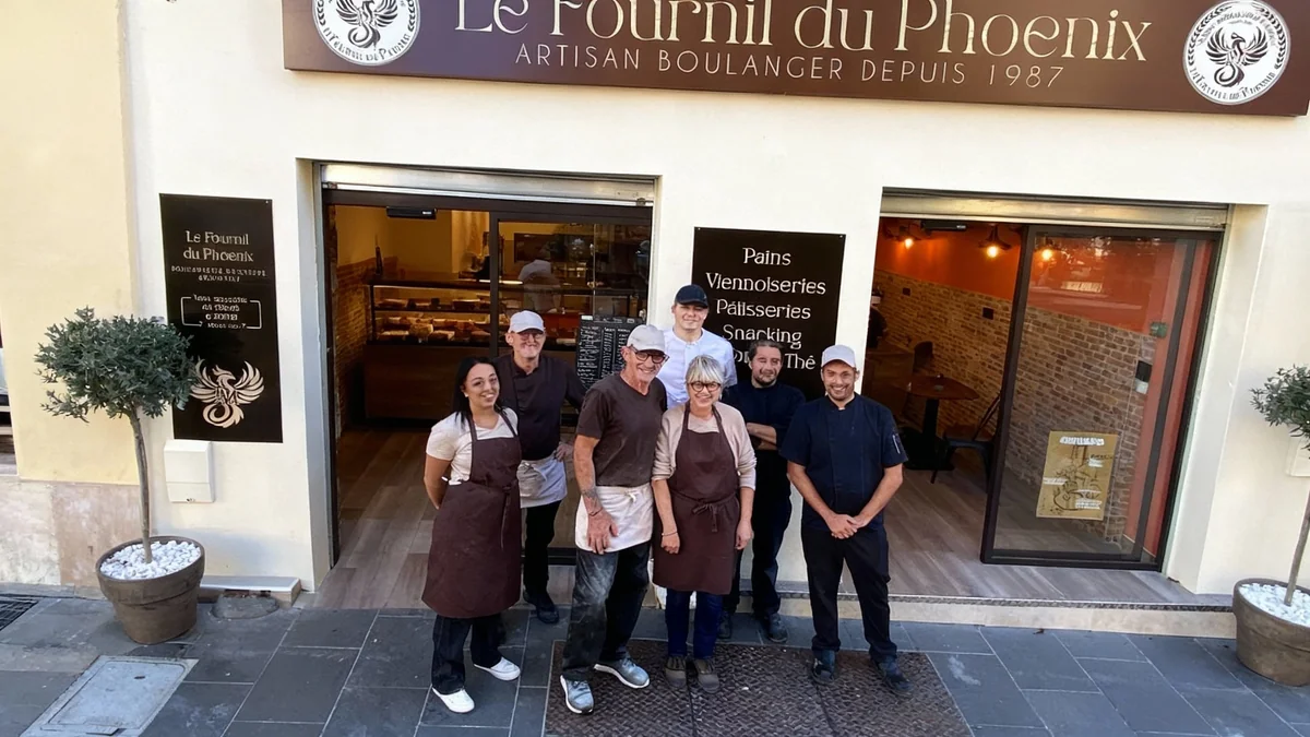 Une boulangerie de Nice renaît de ses cendres après deux ans