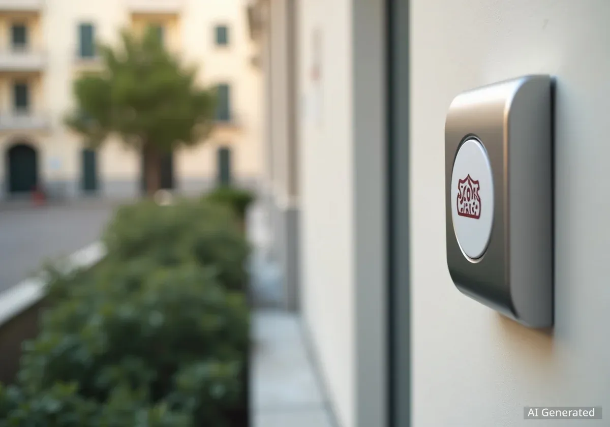 Nice étend les boutons d'alerte de sécurité aux immeubles