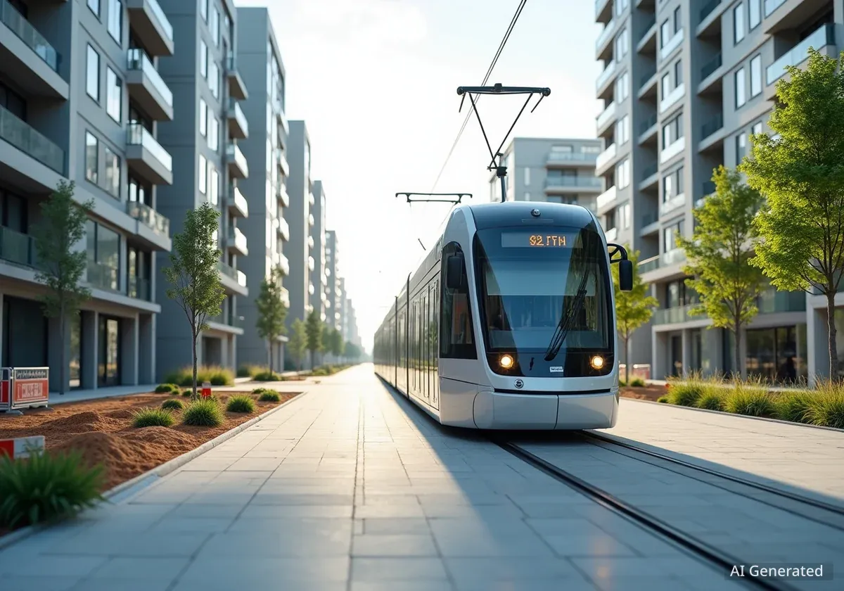 Tramway, nouveaux quartiers : Saint-Laurent-du-Var se transforme