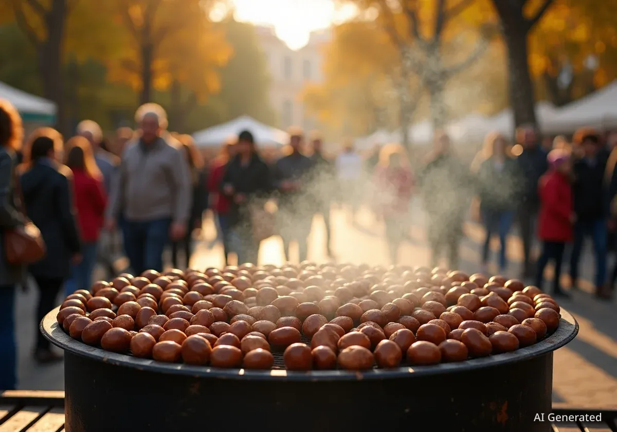 Nice célèbre l'automne avec sa traditionnelle Fête de la Châtaigne