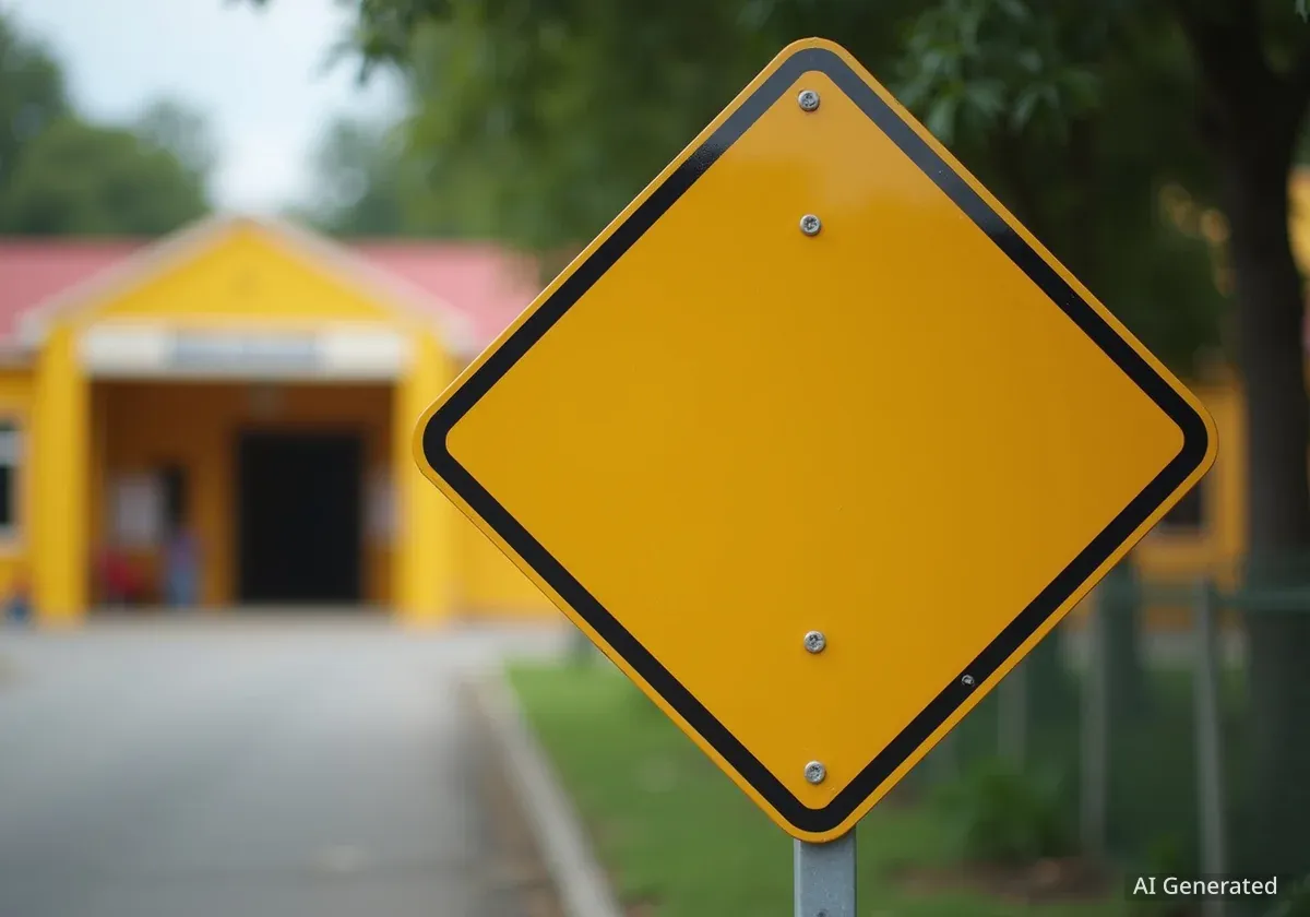 Nice : Des panneaux mal orientés créaient un danger près d'une crèche