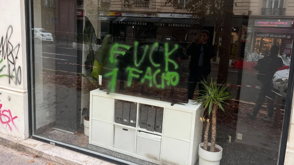Nice : la permanence du député Bernard Chaix de nouveau vandalisée