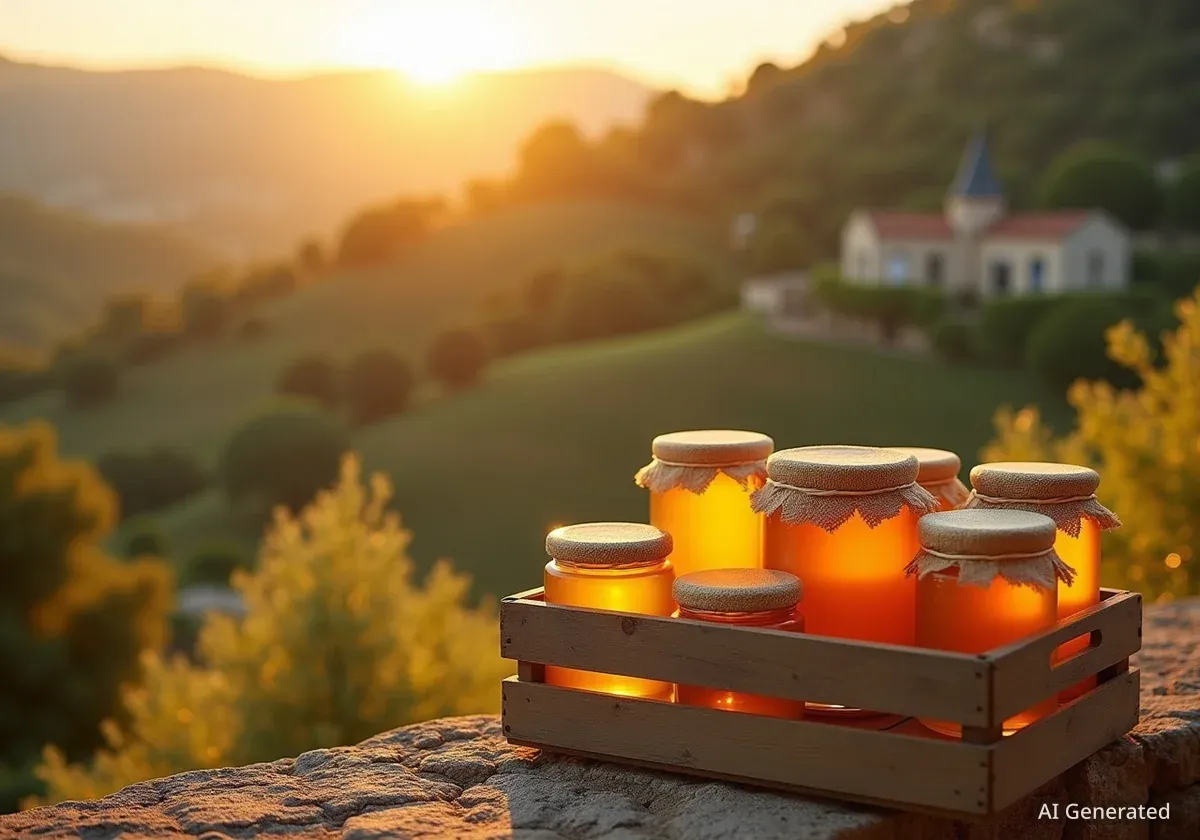 Le Château de Crémat lance un miel local avec Côte d’Azur France
