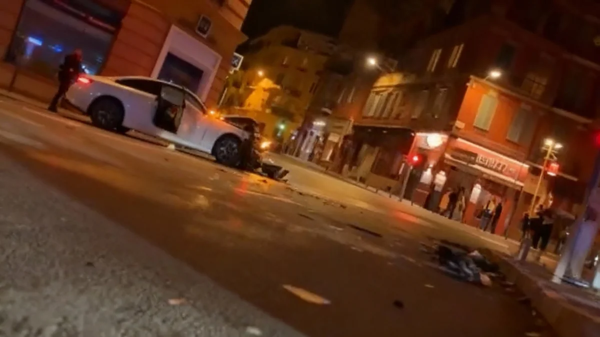 Violent accident sur le port de Nice : deux blessés