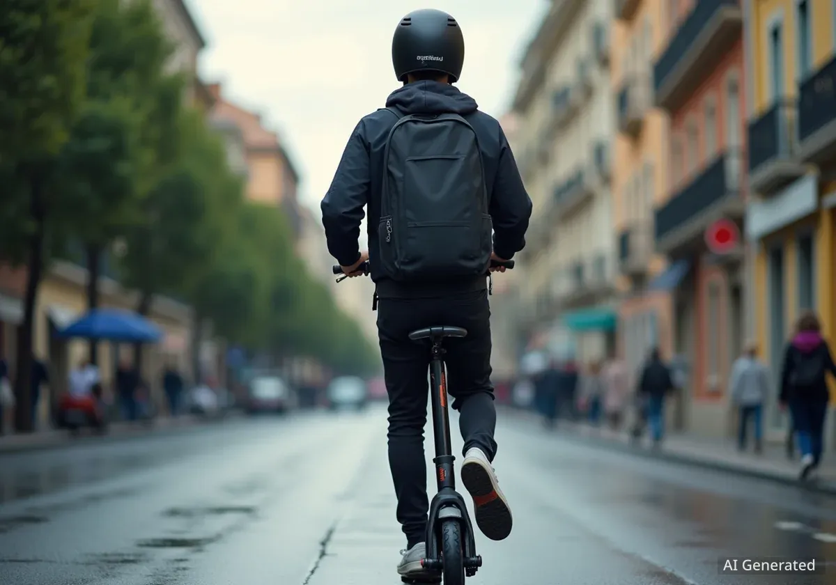 Nice : Le port du casque devient obligatoire pour les trottinettes