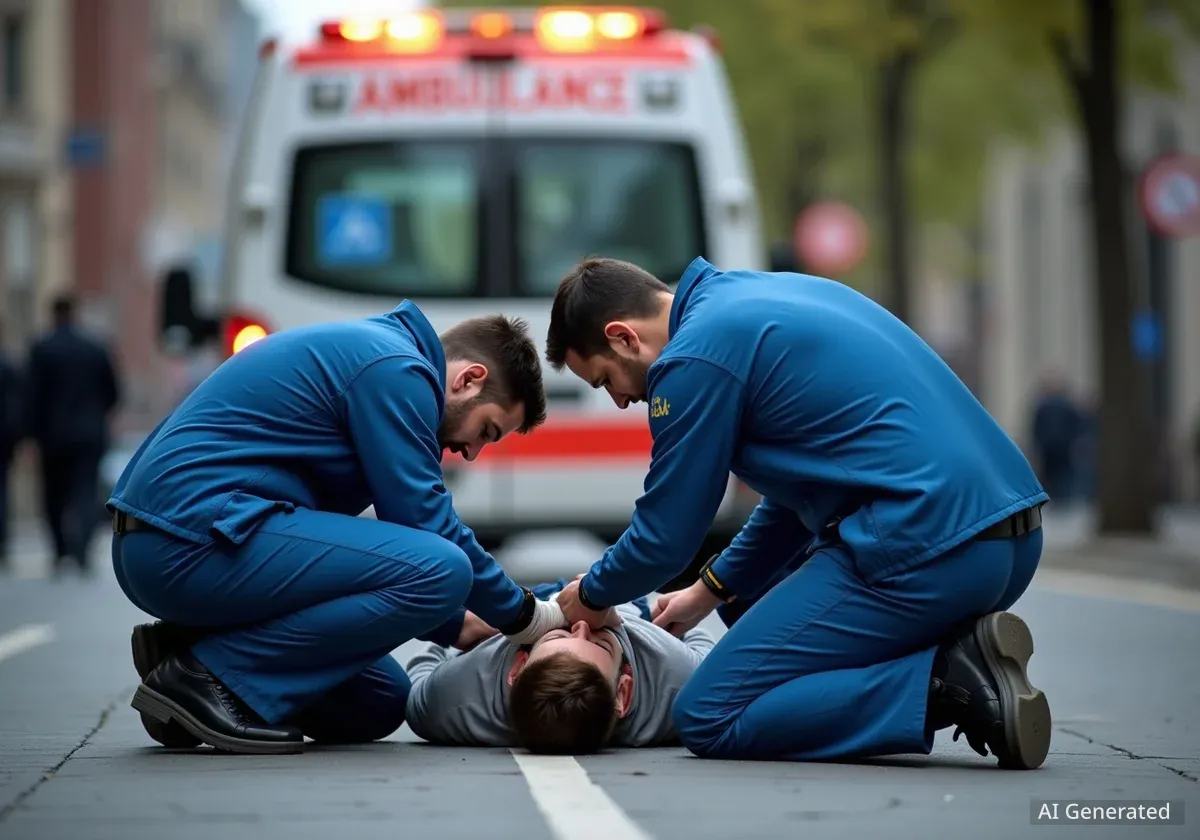 Nice : Un homme réanimé après un arrêt cardiaque près de la gare