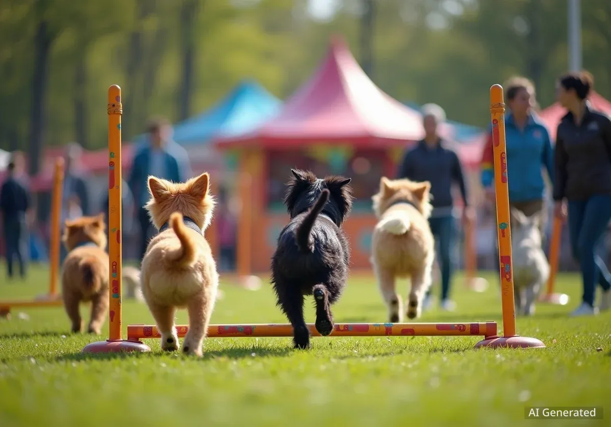 Nice : un festival pour chiens s'installe en centre-ville en 2025