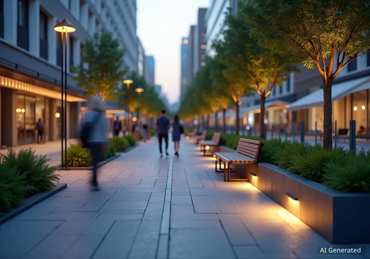 Nice : La Zone Piétonne Masséna au Cœur d'un Projet Écologique