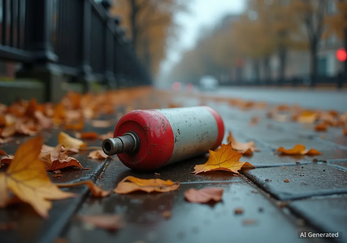 Nice face à la crise du gaz hilarant, un fléau sanitaire