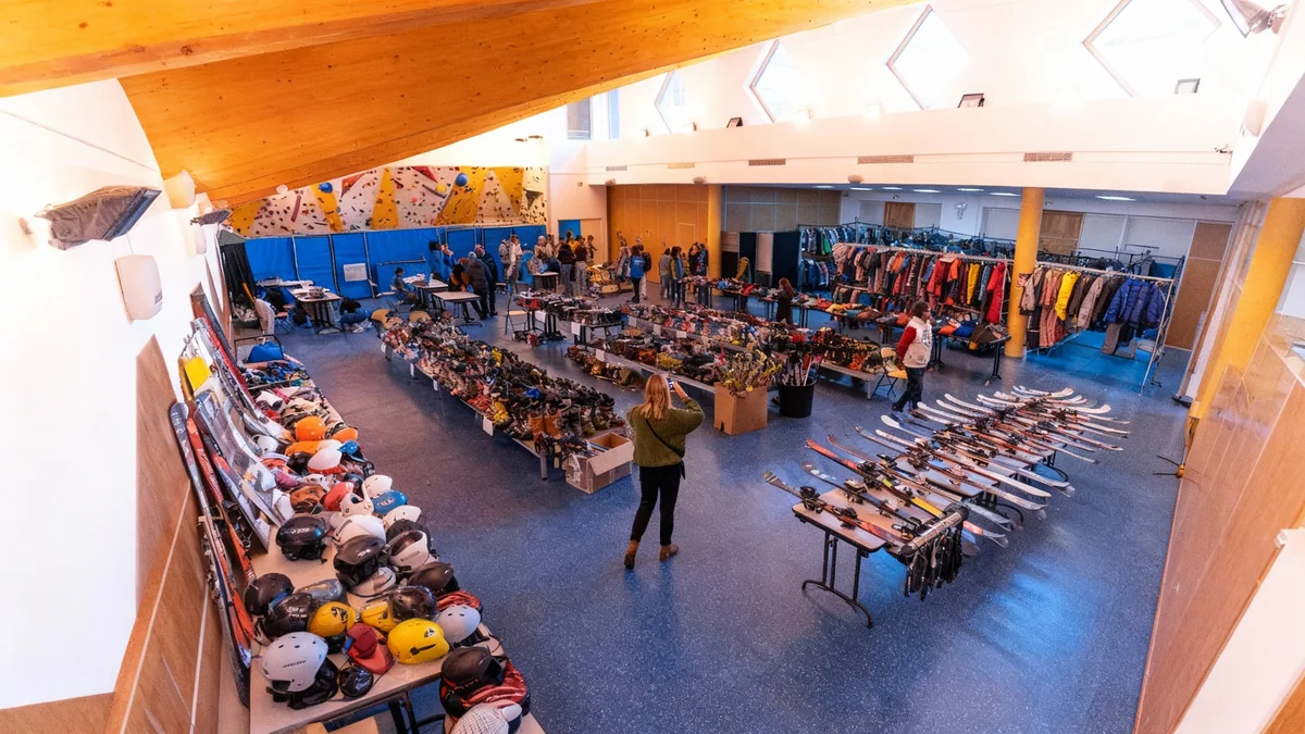 Bourses aux skis : où s'équiper à petit prix sur la Côte d'Azur ?