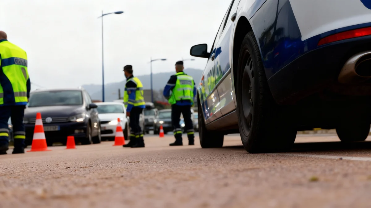 Accident sur la RM 6210 : route fermée près de la Manda vers Nice