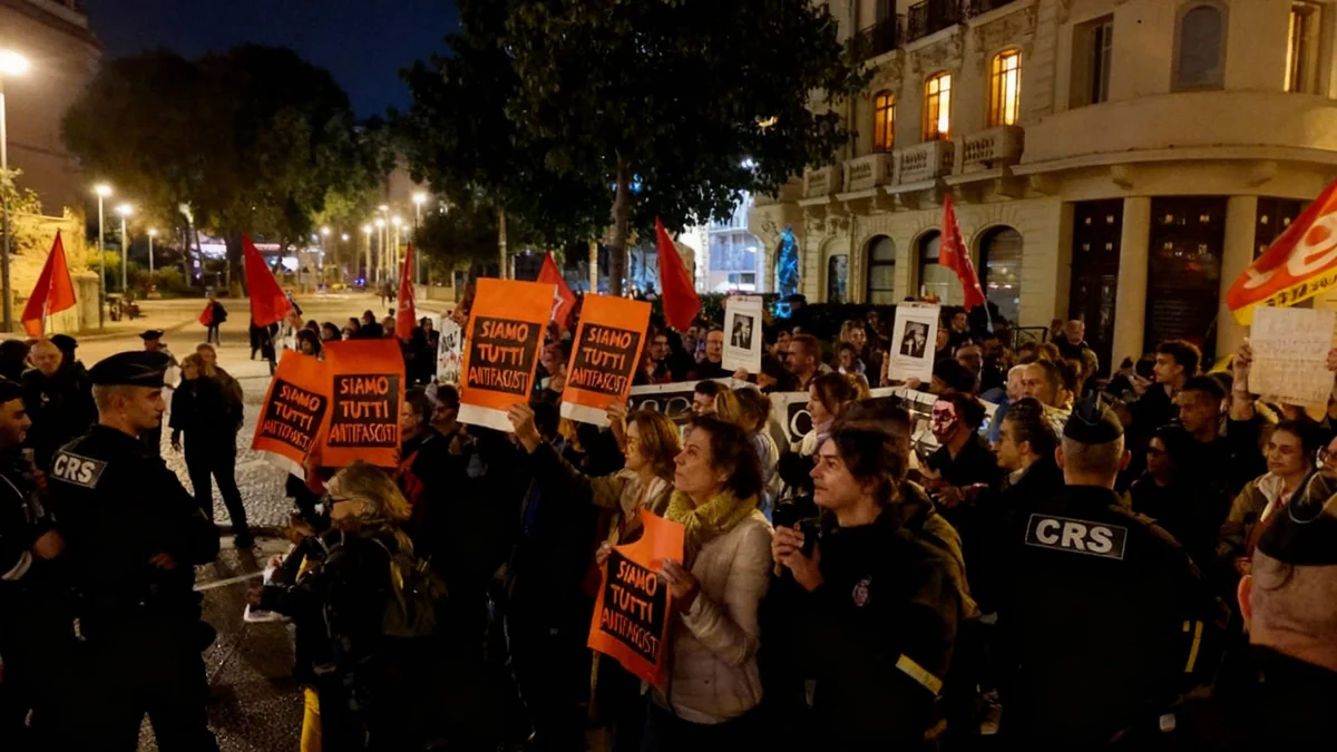 Tensions à Nice lors de la venue de Jordan Bardella