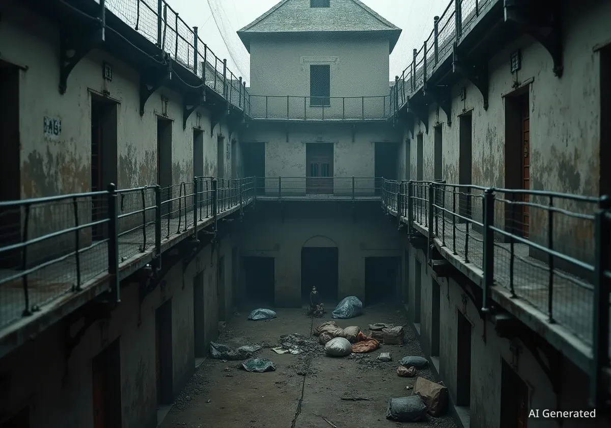 Colis jetés en prison: la situation critique à Nice