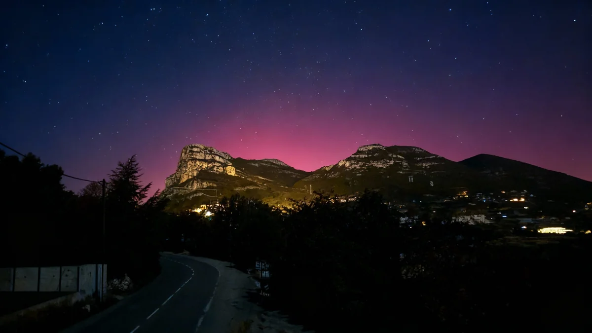 Un spectacle céleste rare illumine la Côte d'Azur