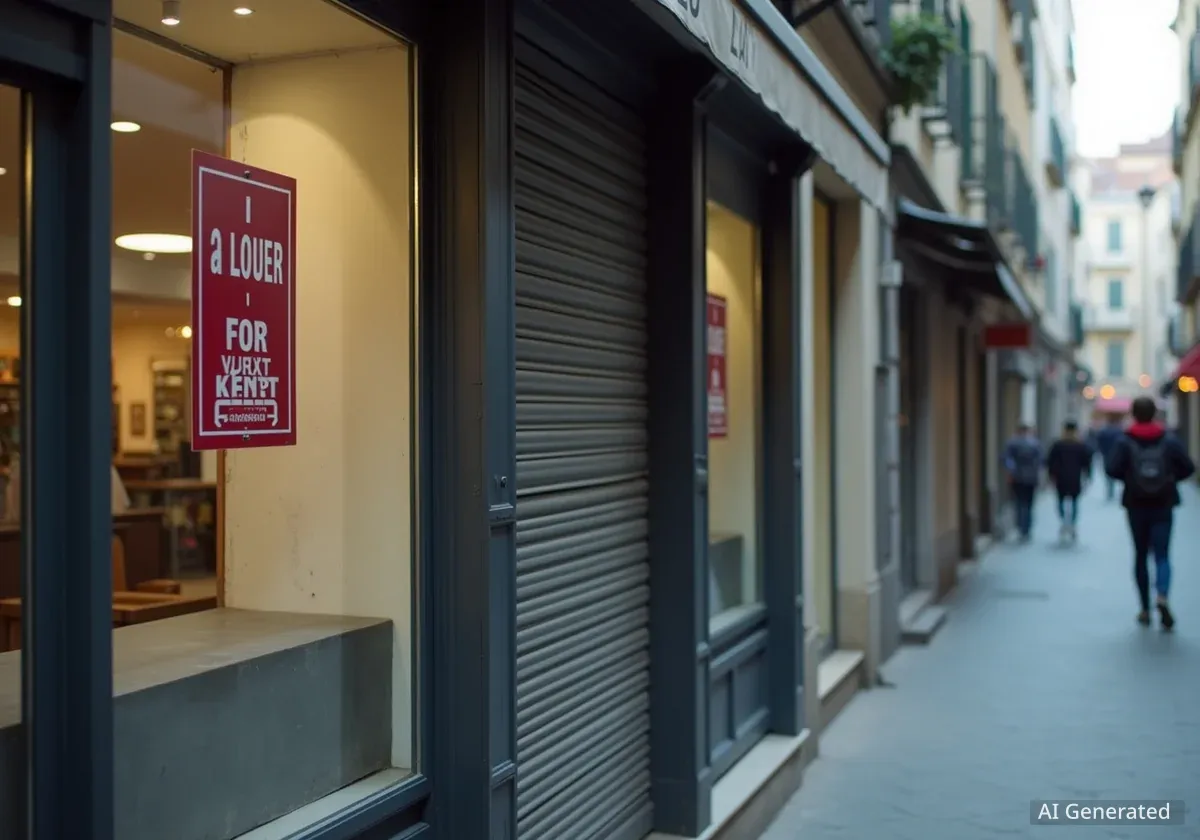 Nice lance une mesure contre les locaux commerciaux vides