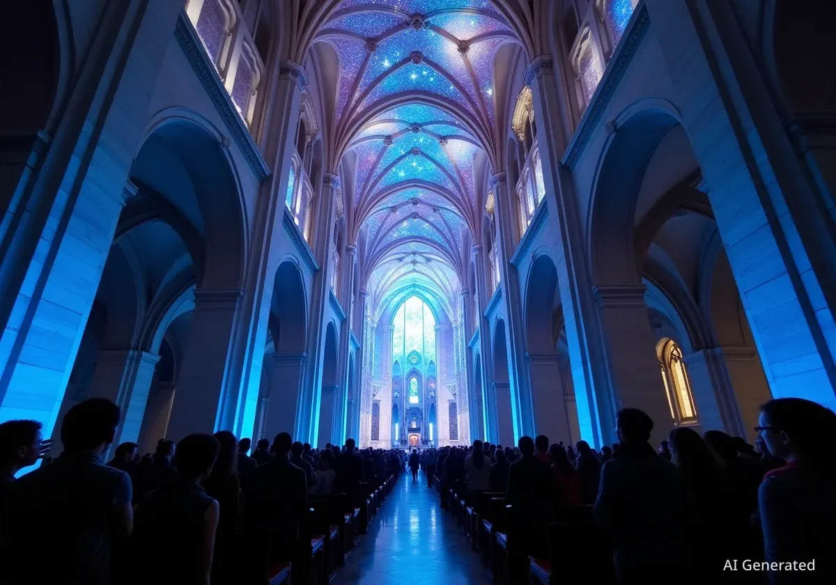 Luminiscence : un nouveau spectacle immersif à la basilique de Nice