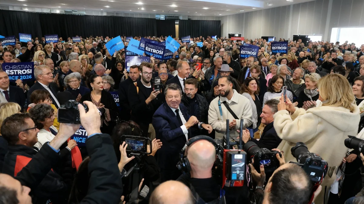 Christian Estrosi lance sa campagne pour un 4e mandat à Nice