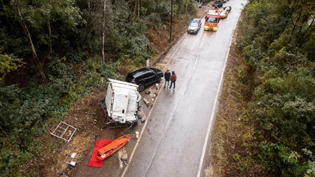 Trois pompiers blessés dans un accident à Nice