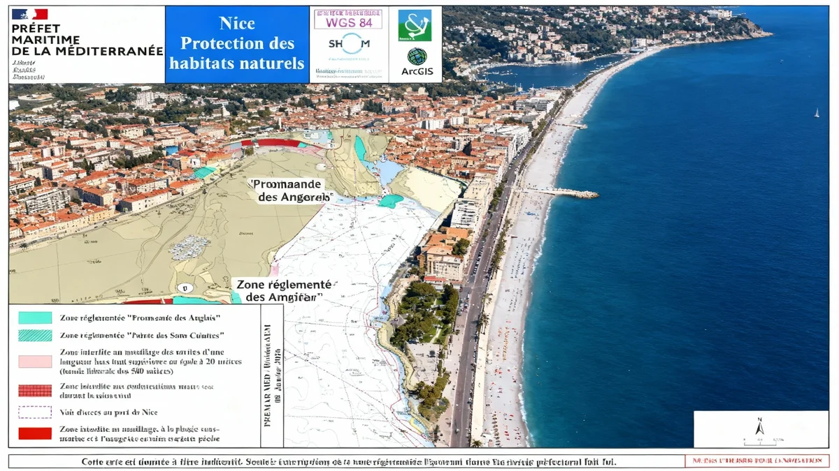 Nouvelles règles pour l'aire marine de la baie des Anges